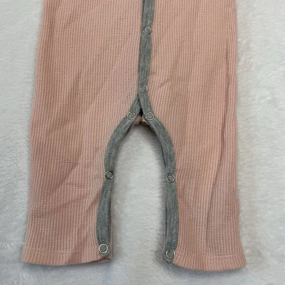 Baby Girl 7 for all‎ Mankind 3-6 Month Coverall One Piece Pink